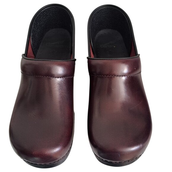 Dansko Women's Professional Work Nurse Clog Cordovan Cabrio Leather Size 41 - Picture 2 of 8